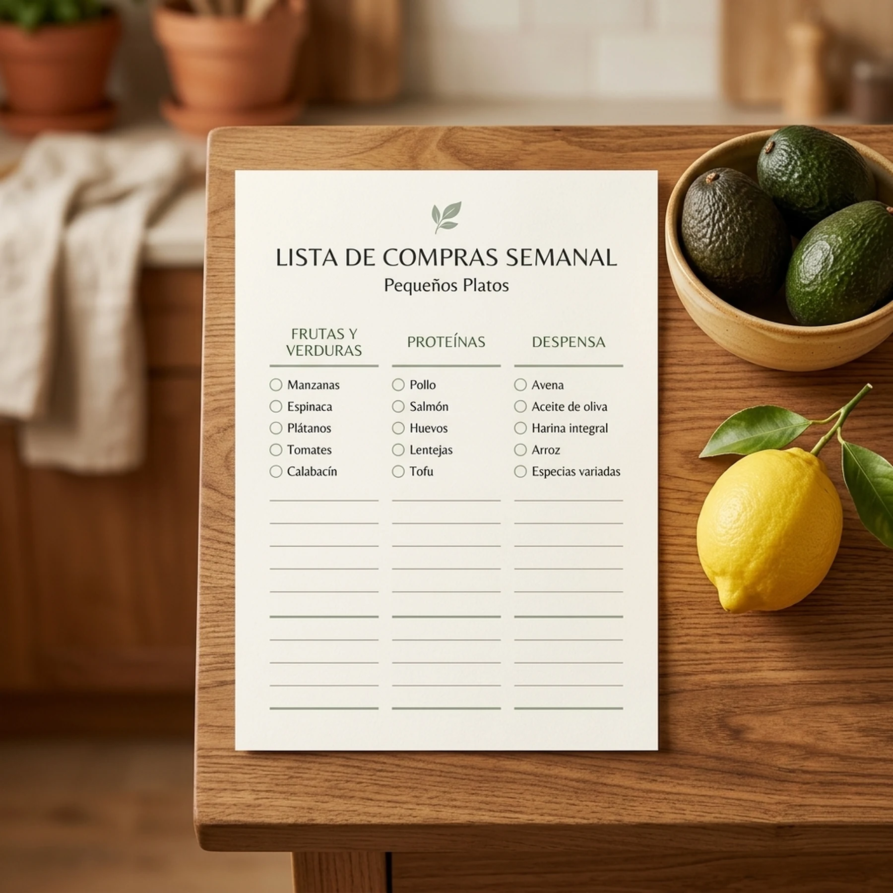Lista de compras